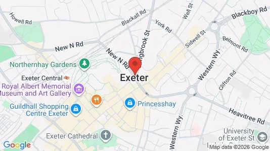 Apartments for rent in Exeter - Devon - Photo from Google Street View