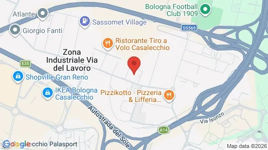 Apartments for rent in Casalecchio di Reno - Photo from Google Street View