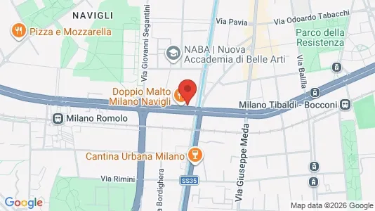 Rooms for rent i Milano Zona 6 - Barona, Lorenteggio - kort over placeringen
