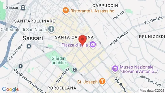 Apartments for rent in Sassari - Photo from Google Street View