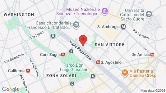 Rooms for rent i Milano Zona 1 - Centro storico - kort over placeringen