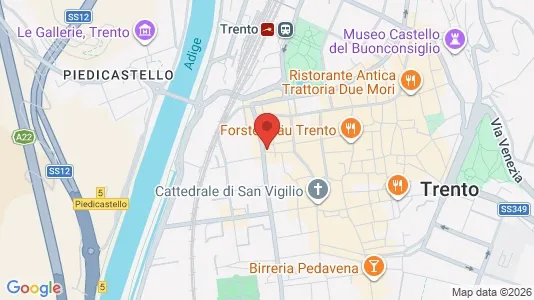Rooms for rent in Trento - Photo from Google Street View