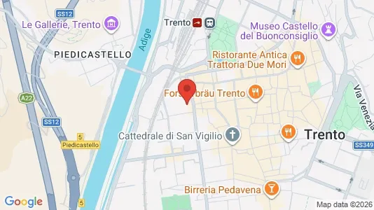 Rooms for rent in Trento - Photo from Google Street View