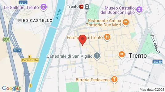Rooms for rent in Trento - Photo from Google Street View