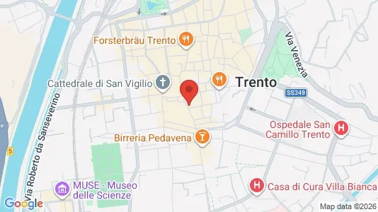 Rooms for rent in Trento - Photo from Google Street View