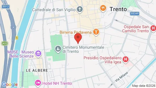 Rooms for rent in Trento - Photo from Google Street View