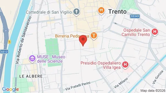 Rooms for rent in Trento - Photo from Google Street View