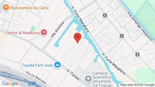 Apartments for rent i Venice - kort over placeringen