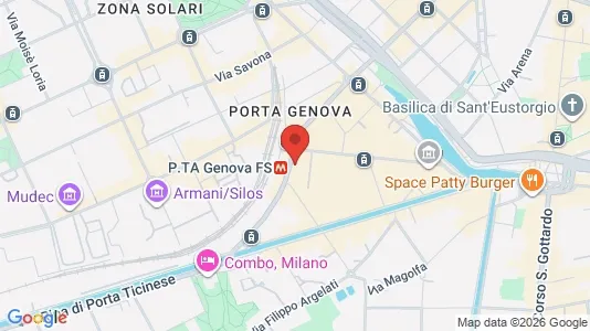 Rooms for rent i Milano Zona 6 - Barona, Lorenteggio - kort over placeringen