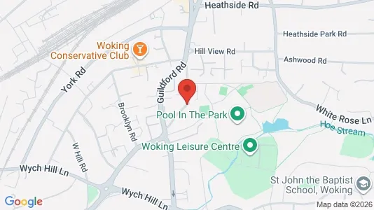 Apartments for rent i Woking - Surrey - kort over placeringen
