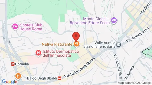 Apartments for rent i Roma Municipio XIV – Monte Mario - kort over placeringen