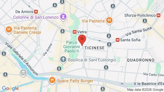 Apartments for rent i Milano Zona 1 - Centro storico - kort over placeringen