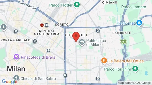 Apartments for rent in Milano Zona 3 - Porta Venezia, Città Studi, Lambrate - Photo from Google Street View
