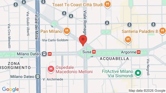 Apartments for rent i Milano Zona 1 - Centro storico - kort over placeringen