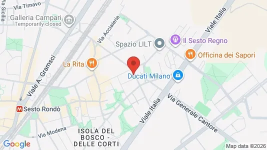 Apartments for rent in Sesto San Giovanni - Photo from Google Street View