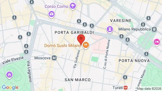Apartments for rent i Milano Zona 1 - Centro storico - kort over placeringen