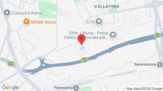 Apartments for rent i Roma Municipio IV – Tiburtino - kort over placeringen