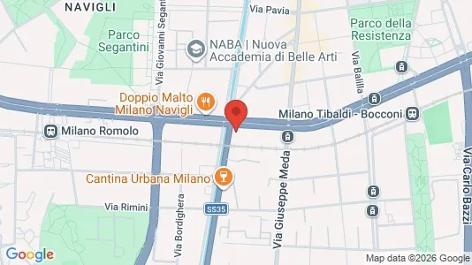 Rooms for rent i Milano Zona 5 - Vigentino, Chiaravalle, Gratosoglio - kort over placeringen