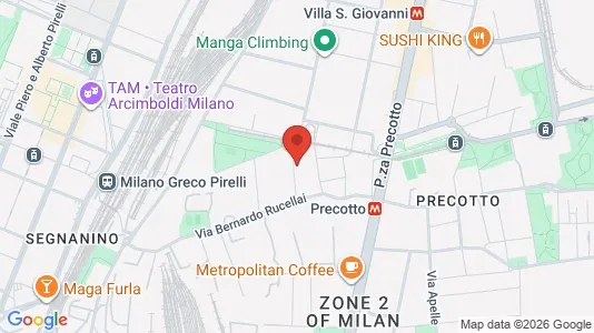Apartments for rent in Milano Zona 2 - Stazione Centrale, Gorla, Turro, Greco, Crescenzago - Photo from Google Street View