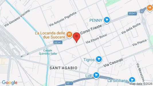 Apartments for rent in Novara - Photo from Google Street View