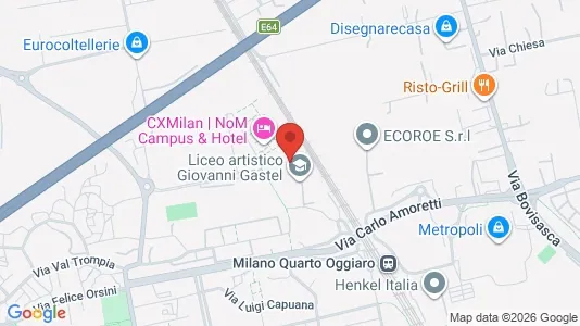 Rooms for rent i Novate Milanese - kort over placeringen