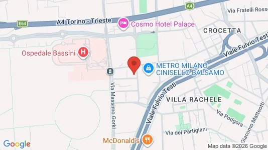 Rooms for rent in Cinisello Balsamo - Photo from Google Street View
