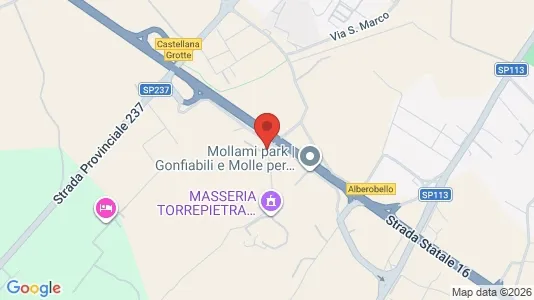 Apartments for rent i Monopoli - kort over placeringen