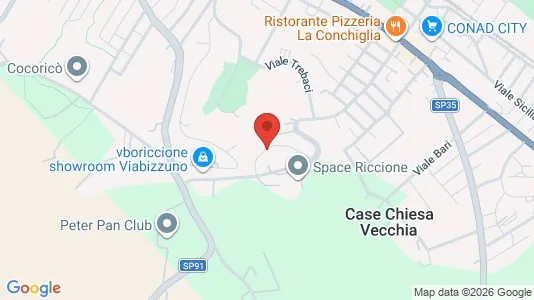 Apartments for rent in Riccione - Photo from Google Street View