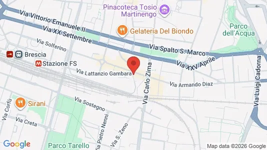 Rooms for rent in Brescia - Photo from Google Street View