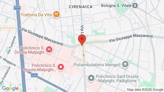 Rooms for rent in Bologna - Photo from Google Street View