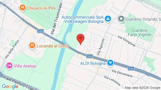 Rooms for rent in Bologna - Photo from Google Street View