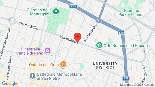 Rooms for rent in Bologna - Photo from Google Street View