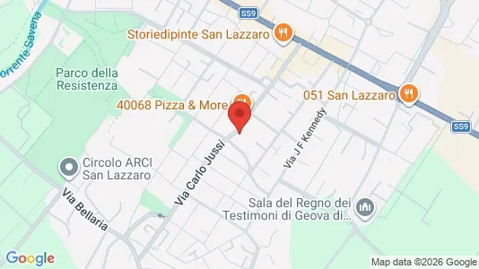 Rooms for rent i San Lazzaro di Savena - kort over placeringen