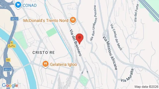 Rooms for rent in Trento - Photo from Google Street View