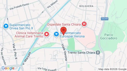 Rooms for rent in Trento - Photo from Google Street View