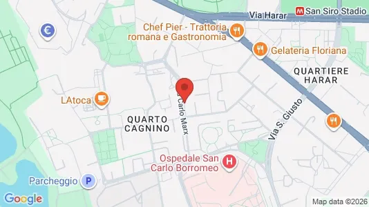 Rooms for rent in Milano Zona 7 - Baggio, De Angeli, San Siro - Photo from Google Street View