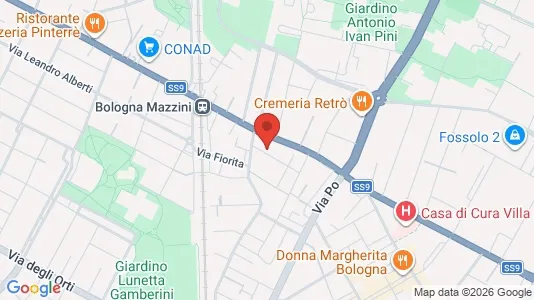 Rooms for rent in Bologna - Photo from Google Street View