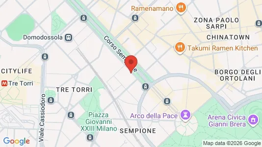 Apartments for rent i Milano Zona 1 - Centro storico - kort over placeringen