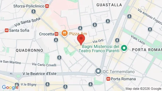 Apartments for rent i Milano Zona 1 - Centro storico - kort over placeringen