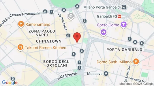 Apartments for rent i Milano Zona 1 - Centro storico - kort over placeringen