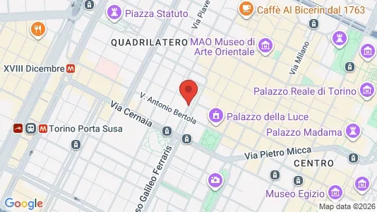 Rooms for rent in Turin - Photo from Google Street View