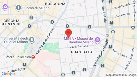 Apartments for rent i Milano Zona 1 - Centro storico - kort over placeringen