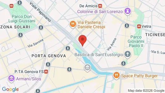 Apartments for rent i Milano Zona 1 - Centro storico - kort over placeringen