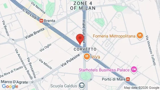 Rooms for rent in Milano Zona 5 - Vigentino, Chiaravalle, Gratosoglio - Photo from Google Street View