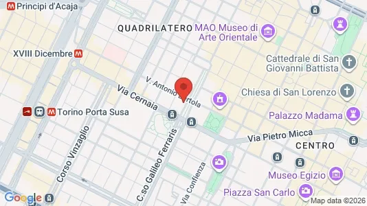 Rooms for rent in Turin - Photo from Google Street View