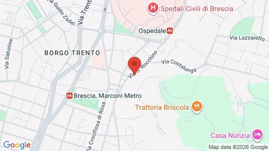 Rooms for rent in Brescia - Photo from Google Street View