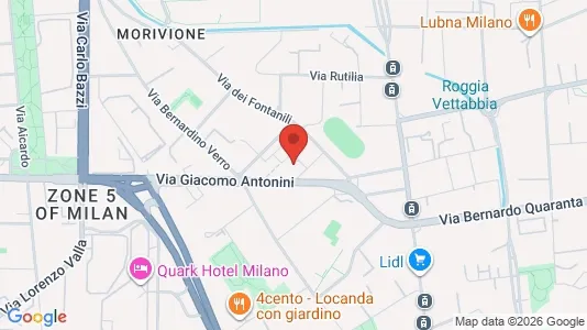 Rooms for rent in Milano Zona 5 - Vigentino, Chiaravalle, Gratosoglio - Photo from Google Street View