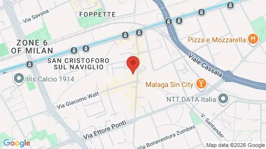 Apartments for rent i Milano Zona 6 - Barona, Lorenteggio - kort over placeringen