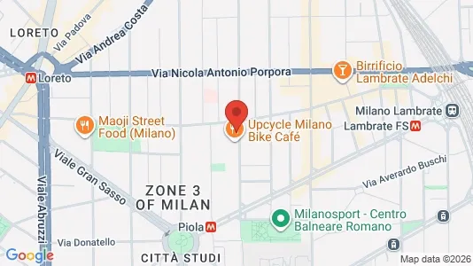 Apartments for rent i Milano Zona 3 - Porta Venezia, Città Studi, Lambrate - kort over placeringen