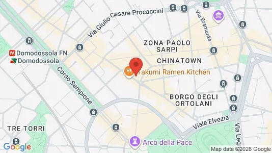 Apartments for rent i Milano Zona 1 - Centro storico - kort over placeringen